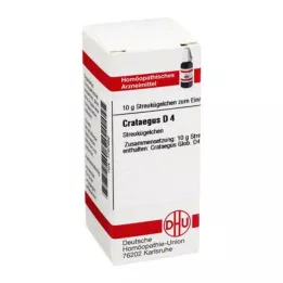 CRATAEGUS Glóbulos D 4, 10 g