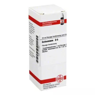 GELSEMIUM Dilución D 6, 20 ml