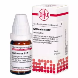 GELSEMIUM D 12 Glóbulos, 10 g