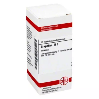 GRAPHITES D 6 tabletas, 80 uds