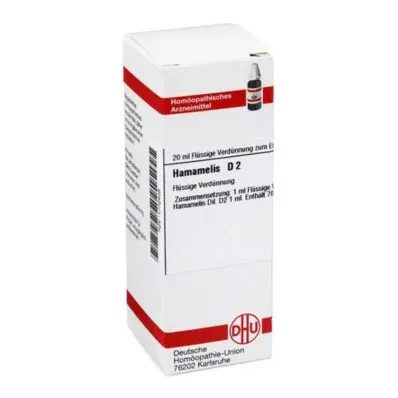 HAMAMELIS Dilución D 2, 20 ml