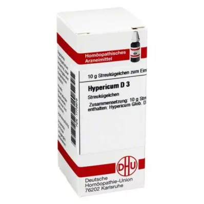 HYPERICUM Glóbulos D 3, 10 g HYPERICUM Glóbulos D 3, 10 g