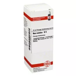 NUX VOMICA Dilución D 6, 20 ml