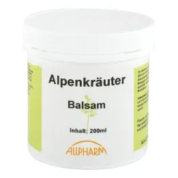 Bálsamo de hierbas alpinas, 200 ml