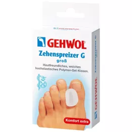 GEHWOL Separador de dedos de gel polimérico G grande, 3 piezas