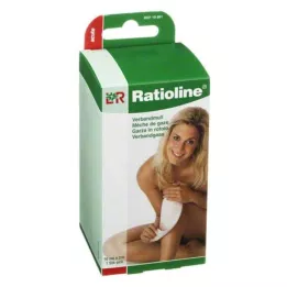 RATIOLINE Gasa aguda 10 cm x 2 m enrollada, 1 ud