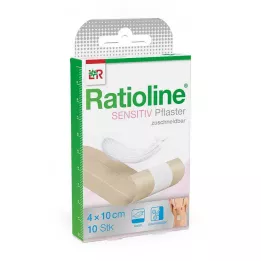 RATIOLINE Apósito para heridas sensibles, 4 cm x 1 m, 1 ud
