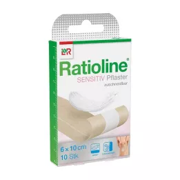 RATIOLINE Apósito para heridas sensibles 6 cm x 1 m, 1 ud