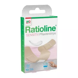 RATIOLINE Tiras de yeso sensibles en 2 tamaños, 10 piezas