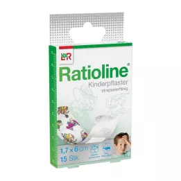 RATIOLINE Strips de pavimento para niños, 15 pz