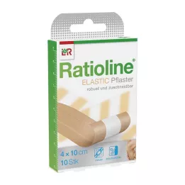 RATIOLINE Apósito elástico para heridas, 4 cm x 1 m, 1 ud
