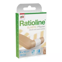 RATIOLINE Apósito elástico para heridas, 6 cm x 1 m, 1 ud