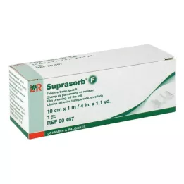 SUPRASORB Apósito de aluminio para heridas, 10 cm x 1 m, rollo sin envolver, 1 unidad