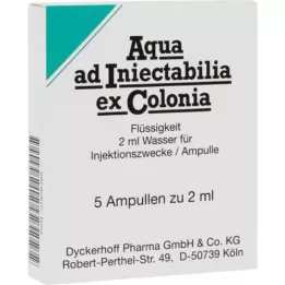 AQUA AD ampollas inyectables ex Colonia, 5X2 ml