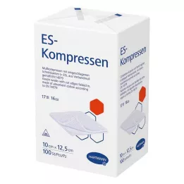 ES-KOMPRESSEN Undteril 10x12.5 cm 16 veces, 100 st