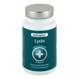 AMINOPLUS Cápsulas de lisina más vitamina C, 60 uds
