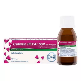 CETIRIZIN HEXAL Jugo para alergias, 75 ml
