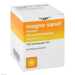 MAGNO SANOL cápsulas, 100 uds