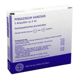 PYROGENIUM HANOSAN Solución de inyección, 5x2 ml