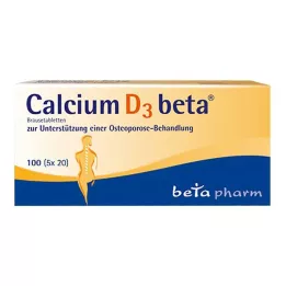 CALCIUM Tabletas efervescentes de D3 beta, 100 uds