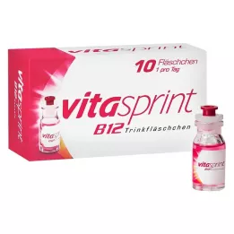 VITASPRINT Botellas de bebida B12, 10 uds