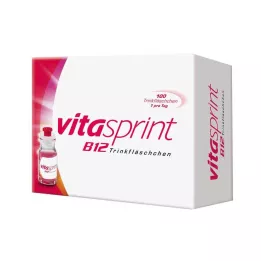 VITASPRINT Botellas de bebida B12, 100 uds