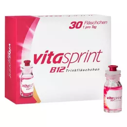 VITASPRINT Botellas de bebida B12, 30 uds