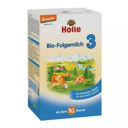 HOLLE Leche de continuación infantil ecológica 3, 600 g