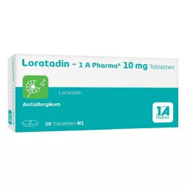 LORATADIN-Tabletas farmacéuticas 1A, 20 uds
