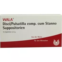 DISCI/Pulsatilla Comp.Cum Stanno Supponsitorios, 10x2 g