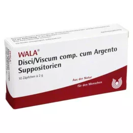 DISCI/Viscum comp.cum argento supositorios, 10x2 g