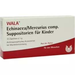 ECHINACEA/MERCURIUS Comp. supositorios infantiles, 10X1 g