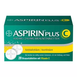 ASPIRIN plus C comprimidos efervescentes, 20 uds