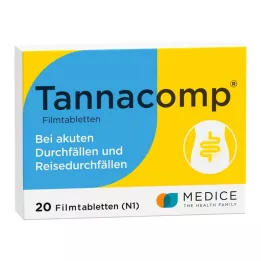 TANNACOMP Comprimidos recubiertos con película, 20 uds