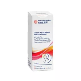 HEUSCHNUPFENMITTEL DHU Mezcla, 30 ml