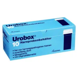 Contenedor Uro Box para orina, 10 piezas