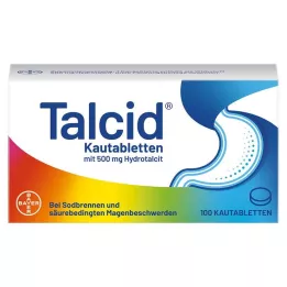 TALCID Comprimidos masticables, 100 uds