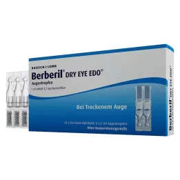 BERBERIL Ojo seco EDO Gotas para los ojos, 10X0,6 ml