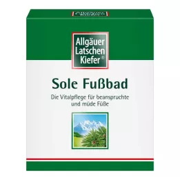 ALLGÄUER LLAVERO. Baño de pies para plantas, 10 x 10 g