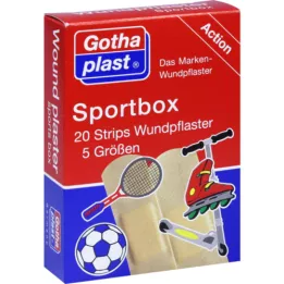 Gothaplast SportBox tiras en 5 tamaños, 20 pz