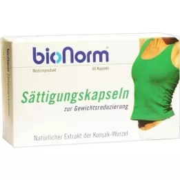 Cápsulas de saturación de Bionorm, 60 pz