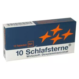 SCHLAFSTERNE Tabletas 10 uds., 10 uds