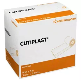 CUTIPLAST Apósito para heridas de 8 cm x 5 m en dispensador, 1 P
