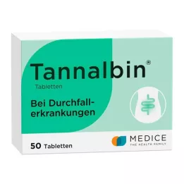 TANNALBIN Tabletas, 50 uds