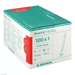 OMNIFIX Insulina Solo 1 ml U40, 100X1 ml