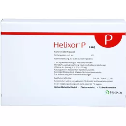 HELIXOR Ampollas de P 5 mg, 50 uds