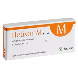 HELIXOR Ampollas M 20 mg, 8 uds