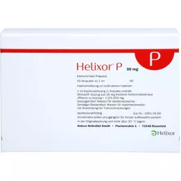 HELIXOR Ampollas de P 30 mg, 50 uds