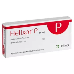 HELIXOR Ampollas de P 50 mg, 8 uds