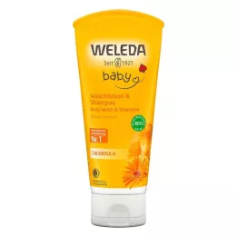 WELEDA Loción limpiadora de caléndula &amp; Champú, 200 ml